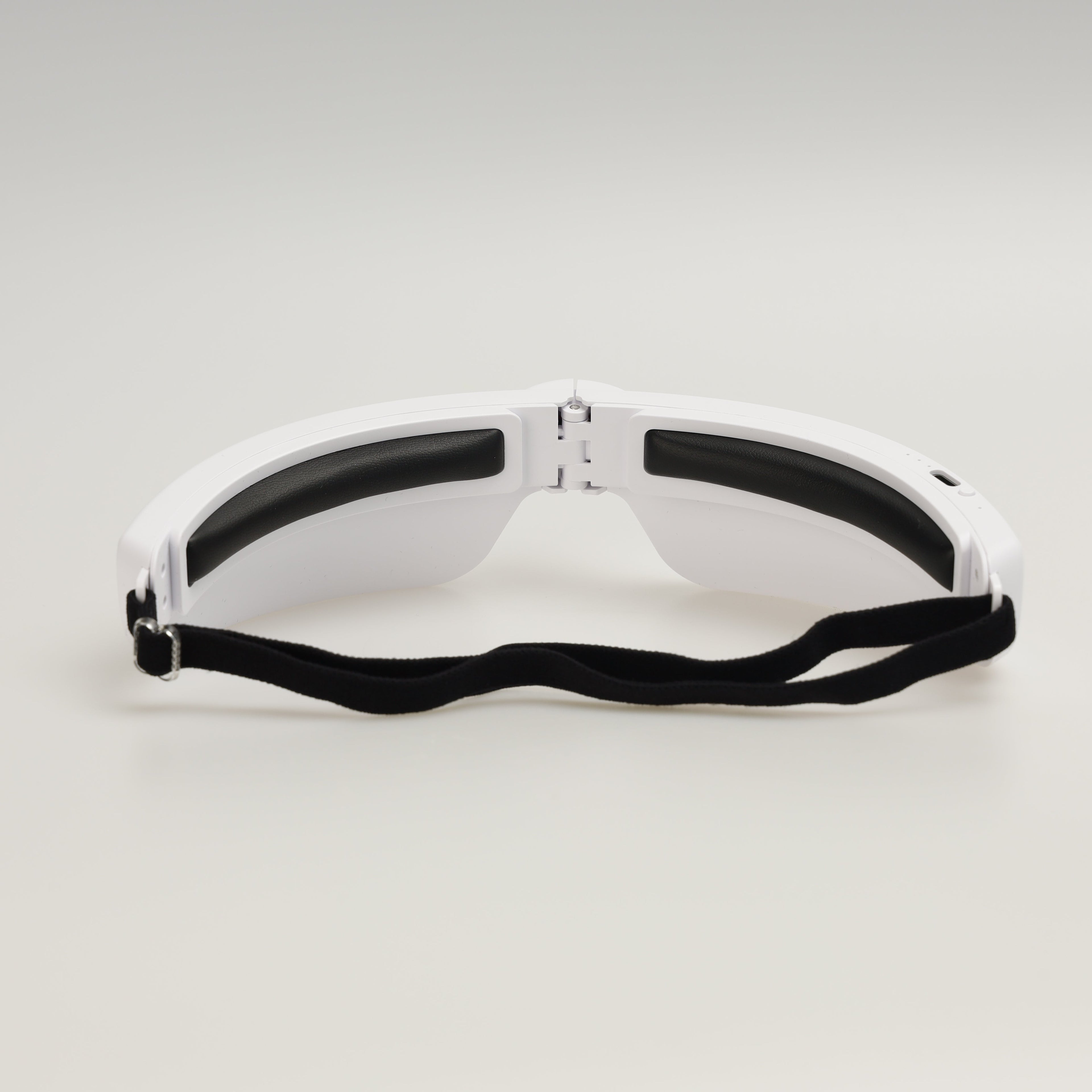 Lichttherapiebril van de achterkant.