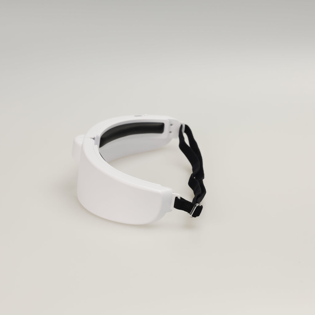 Zijaanzicht Simpliva lichtgewicht lichttherapiebril